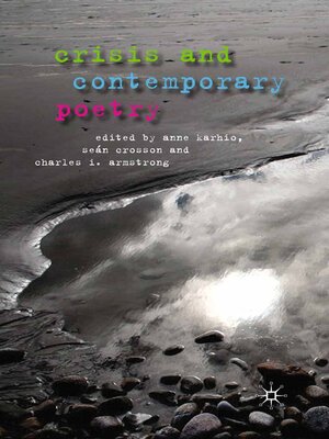 cover image of Crisis and Contemporary Poetry